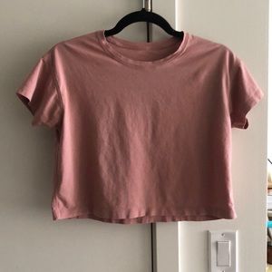 Lululemon Cates Crop Tee